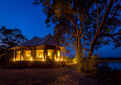 Room Exterior at Night